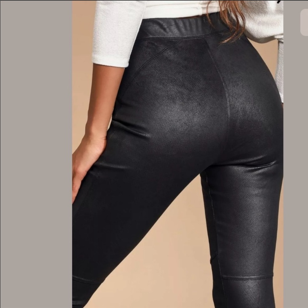 Free People Vegan Suede Pants NWT - Picture 5 of 5